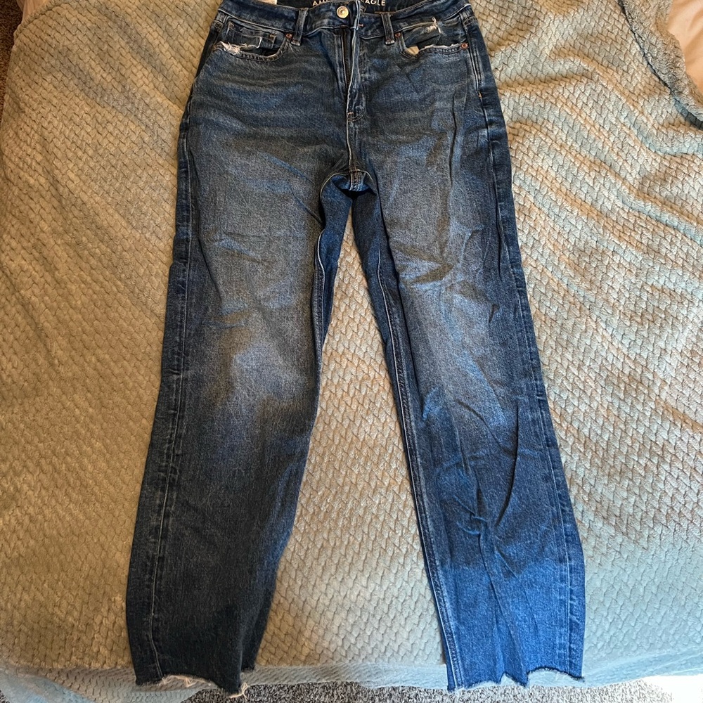 American Eagle Outfitters Dark Blue Men's Straight Jeans